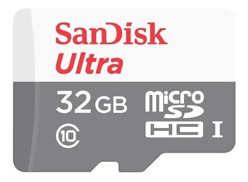 TARJETA DE MEMORIA MICROSD 32GB SANDISK C10 (PARA CAMARAS IP 2MP)