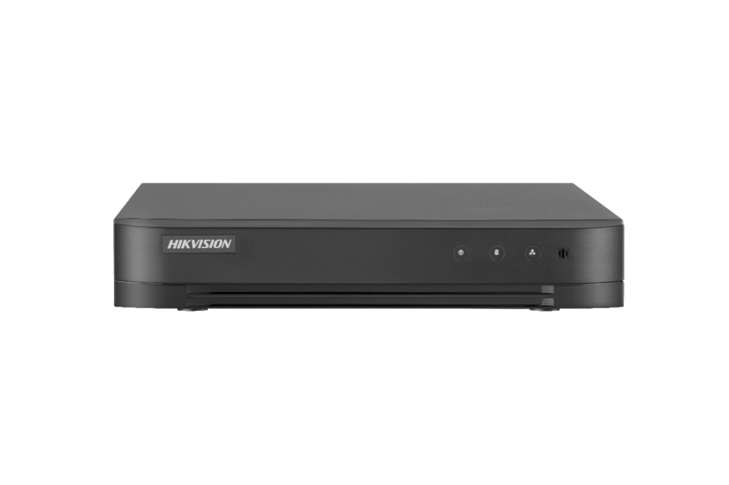 DVR HIKVISION, 16 CH, 2MP LITE  HDMI/VGA , 2 IP , DETEC HUMANO