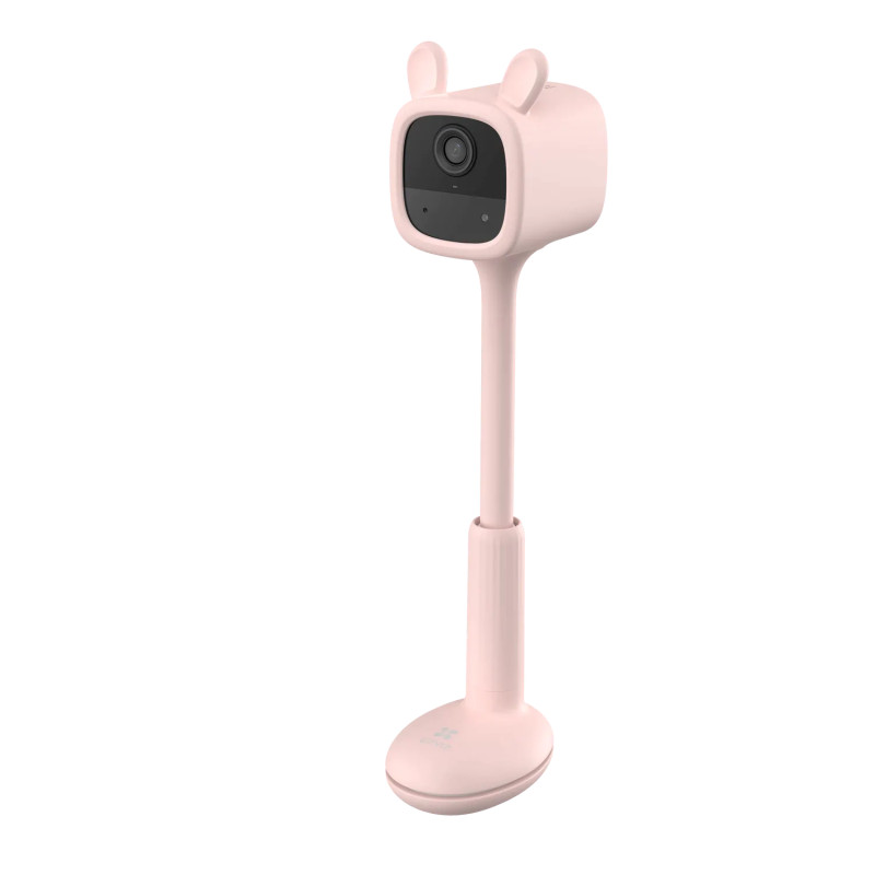 CAMARA IP, EZVIZ, MONITOR BEBE WIFI, COLOR ROSA (CS-BM1-R100-2D2WF-Ra)