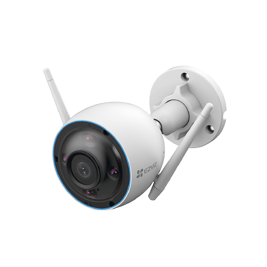 CAMARA IP, EZVIZ , EXTERNA, CARCAZA ALUMINIO, 2K, 3 MP, WIFI, 2.8 MM, MIC, DEFENSA C/LUZ Y SIRENA, COLOR DE NOCHE, DETEC. HUMANOS Y VEHICULOS, IR 30MT, ALUMINIO (CS-H3-R100-1H3WKFL) *OFERTA*