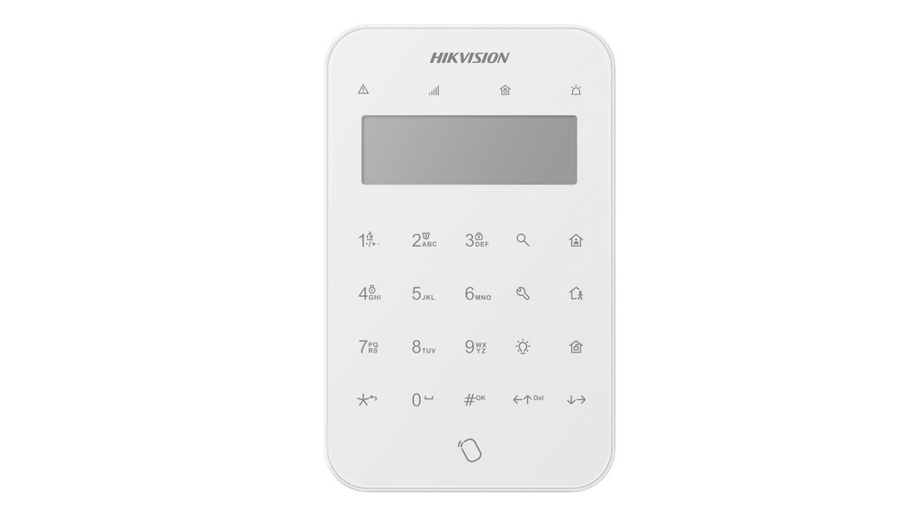 TECLADO INALAMBRICO AXPRO, LCD, RETROILUMINACION LED