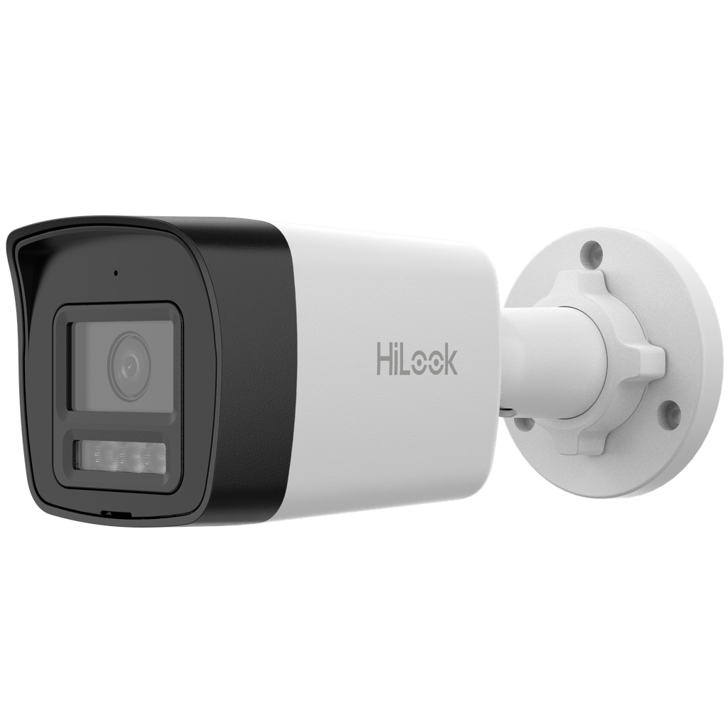 CAMARA IP, HILOOK (BY HIKVISION), BULLET, 4MP, 2.8MM, IR 30M, DETEC. HUMANO Y VEHICULOS, MICROFONO, POE (EQUIVALE 1043)