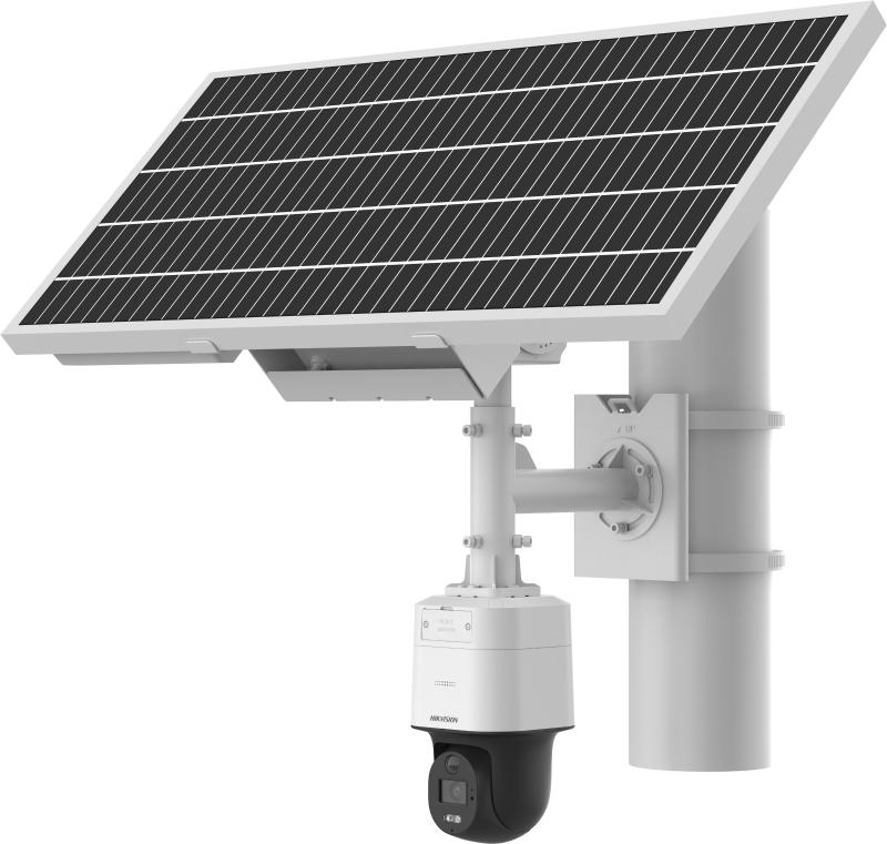 CAMARA IP, HIKVISION, DOMO PT, PANEL SOLAR, COLORVU, 4MP, BATERIA INTEGRADA, 6MM, AUDIO BIDIRECCIONAL, 4G
