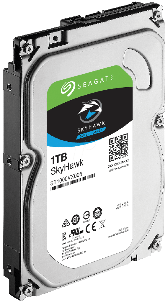 DISCO RIGIDO SEAGATE SKYHAWK DE 1 TB SATA P/ DVR