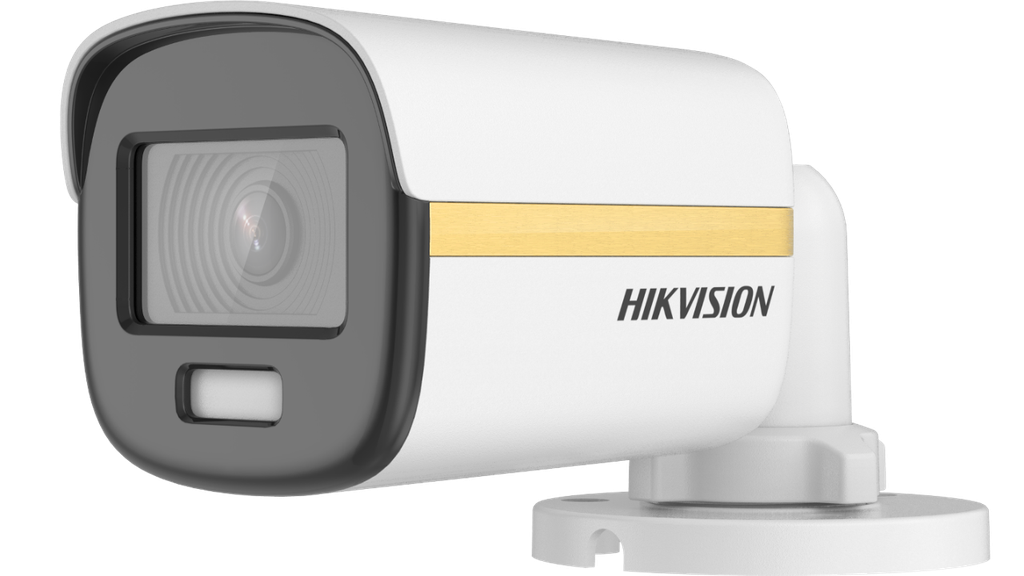 CAMARA HIKVISION, BULLET, COLORVU, 2MP, 2.8MM, IR 20 M, LUZ BLANCA, PLASTICO, IP67