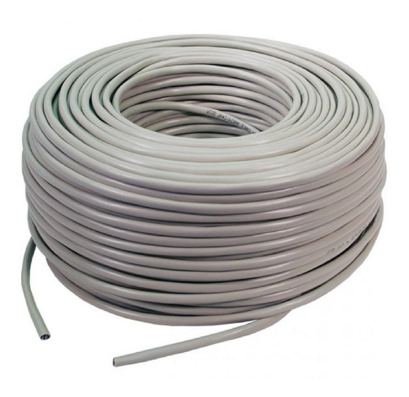 [CABPATCH100INT] ROLLO CABLE UTP CAT5E 100 MT  INTERIOR, PRONEXT