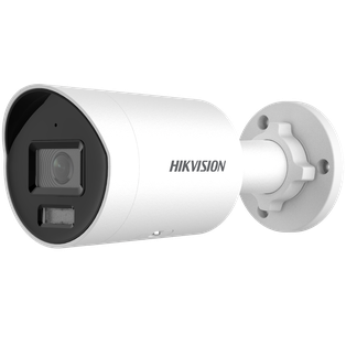 CAMARA IP, HIKVISION, ACUSENSE,  BULLET,  2MP  , LENTE 2.8MM, SLOT MICRO SD HASTA 128 GB. DETECCION DE ROSTROS