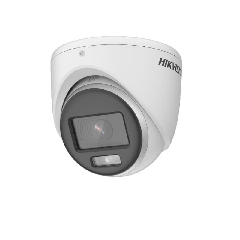 [DS-2CE70DF0T-MF] CAMARA HIKVISION, TURRET, COLORVU, 2MP, 2.8MM, LUZ BLANCA 20M, METALICA