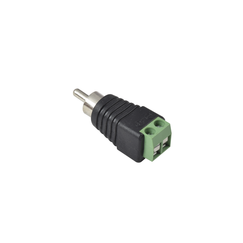 [RCA M PLUG] CONECTOR DE RCA MACHO A BORNERA