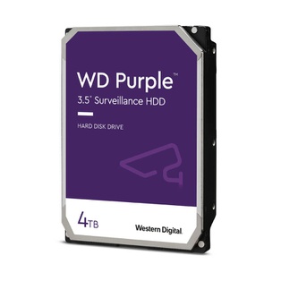 DISCO RIGIDO WD PURPLE DE 4 TB SATA P/ VIDEO VIGILANCIA  *1 DISCO POR DVR O NVR*