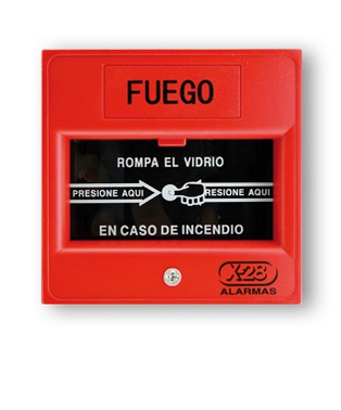 PULSADOR AVISO DE INCENDIO