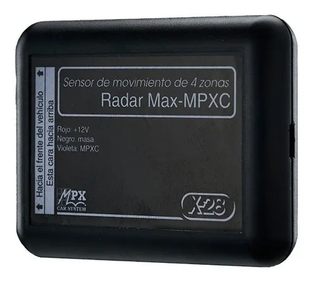 RADAR P/VEHICULOS LINEA MPX CAR