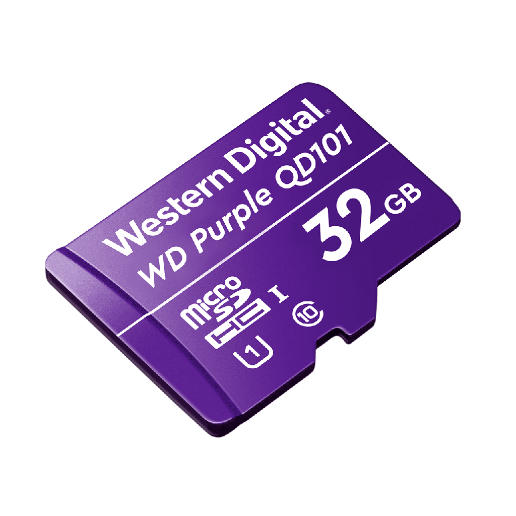[MICROSD32WD] TARJETA DE MEMORIA MICRO SD 32GB WD PURPLE