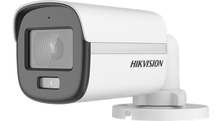 CAMARA HIKVISION, BULLET, COLORVU, 5MP, 2.8MM,  LUZ BLANCA 20M, IP67, MIC AUDIO POR COAXIAL