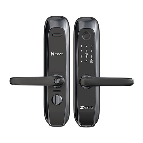 [CS-L2(11FCP)] CERRADURA EZVIZ ,BIOMETRICA TACTIL LLAVE CODIGO, BLACK (CS-L2-11FCP) *OFERTA ,ULTIMA UNIDAD