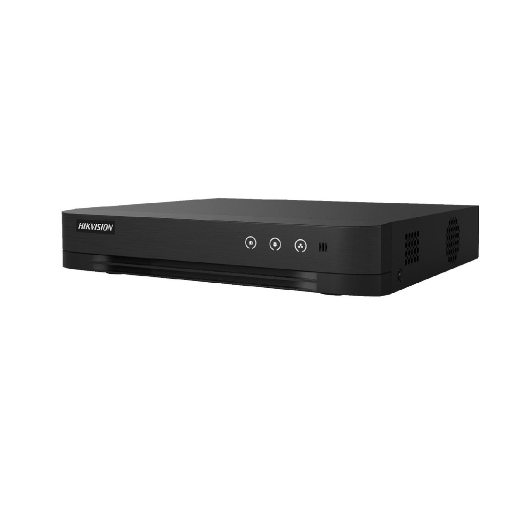 [DS-7208HGHI-M1] DVR HIKVISION 8 CH, 2MP LITE  ,8 CANALES DE AUDIO X COAXIAL,  2 IP , DETEC. HUMANO