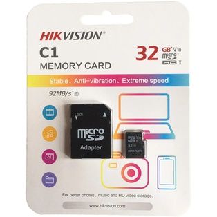 TARJETA DE MEMORIA MICRO SD 32GB HIKVISION C1/32G MODELO HS-TF-C1 32G