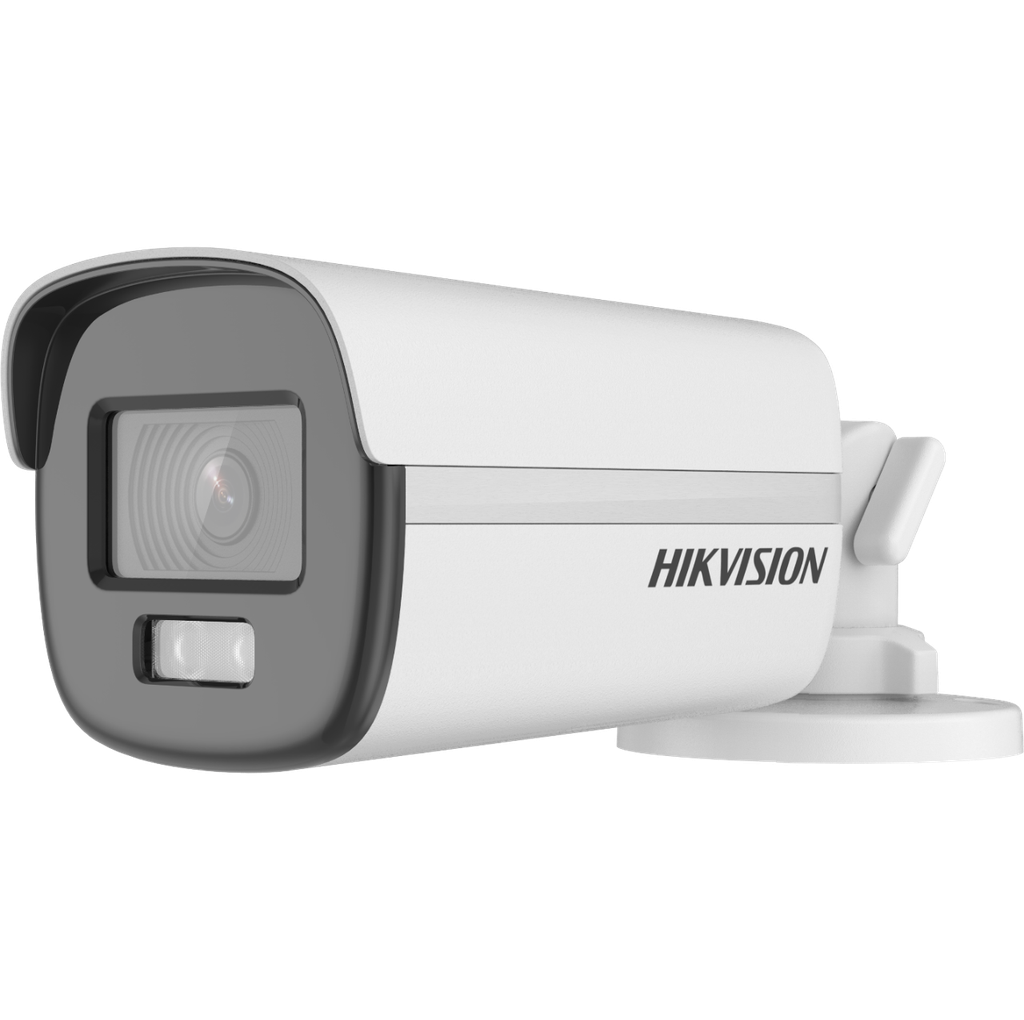 [DS-2CE12KF0T-FS] CAMARA HIKVISION, BULLET, COLORVU , 5MP,  2.8MM,  LUZ BLANCA 40M, AUDIO