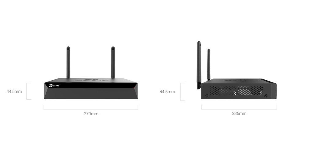 [CS-X5S-8W] NVR EZVIZ , INALAMBRICO, 8 CANALES, (CS-X5S-R100-8W)