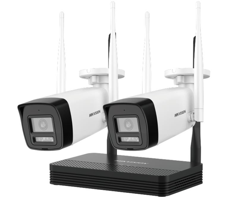 [NKS424W0H] KIT WIFI HIKVISION EASYLINK (NKS424W0H) 4 MEGAS, SE COMPONE DE  NVS (DS-7104NI-S1/W/KIT) + 2 BULLET (DS-2CV1043G2-LIDWF) ,INCLUYE FUENTES, *OPCIONAL: TARJETA MICROSD