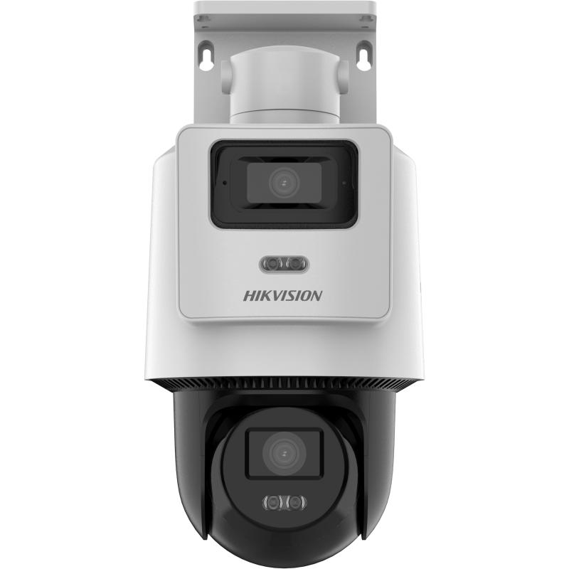 [DS-2SE2C400MWG-E/14] CAMARA IP, TANDEMVU PT IP 4MP + 4MP CON SMART HYBRID LIGHT, DETECCIÓN HUMANO/VEHÍCULO,  AUDIO BIDIRECCIONAL.