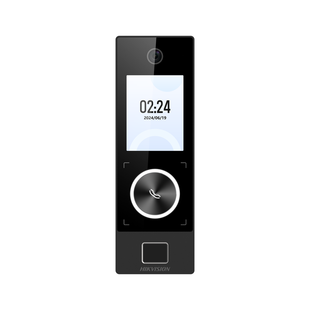 [DS-K1T323MBFWX-E1] CONTROL DE ACCESO FACIAL, 2 MP, 1.000 ROSTROS, 3.000 TARJ, 3.000 HUELLAS